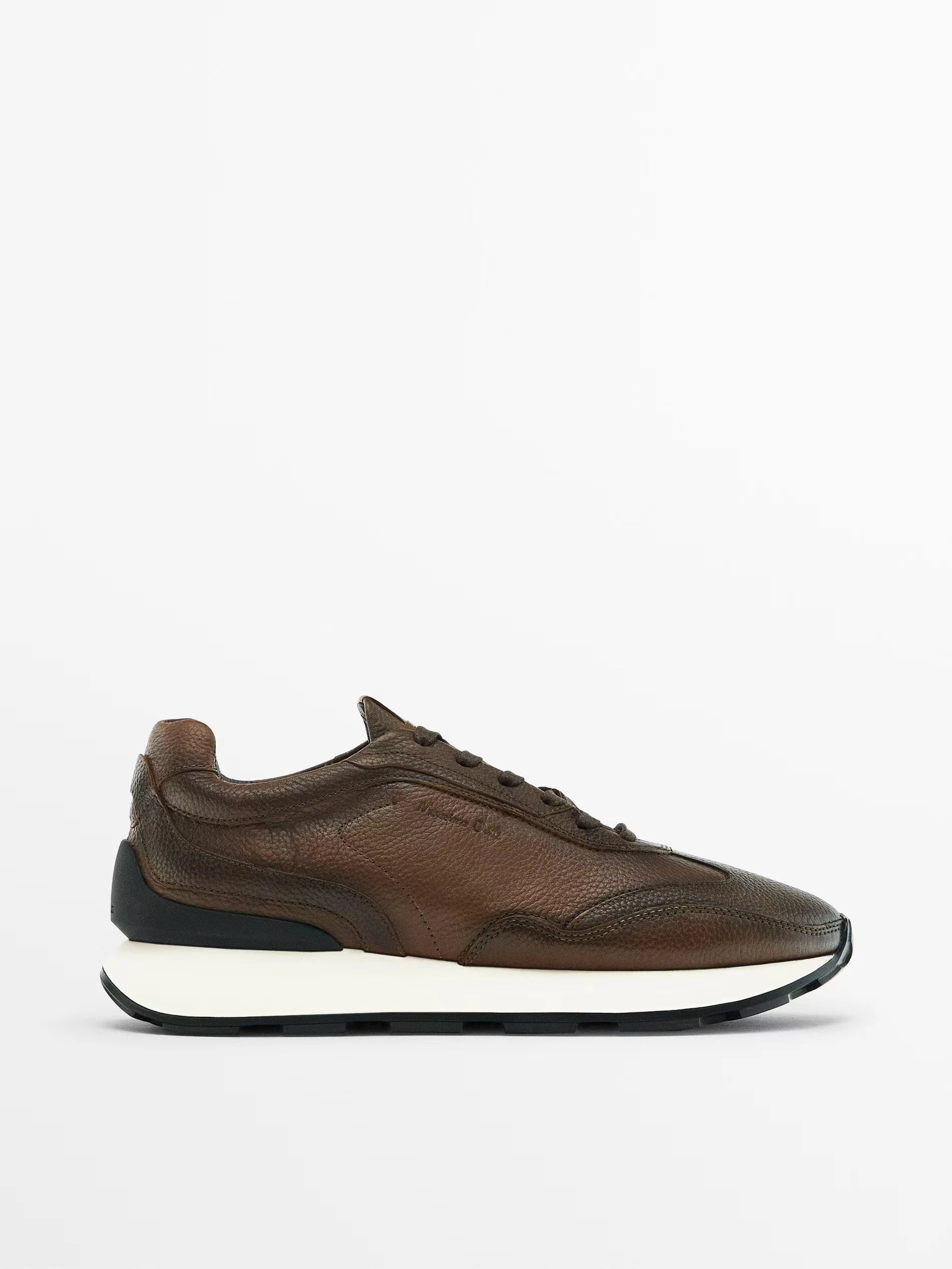 Baskets rétro en cuir véritable pour hommes, à lacets, chaussures de sport à l'offre elles optiques, confortables, polyvalentes, bonnes chaussures décontractées CommPiedmont, mode