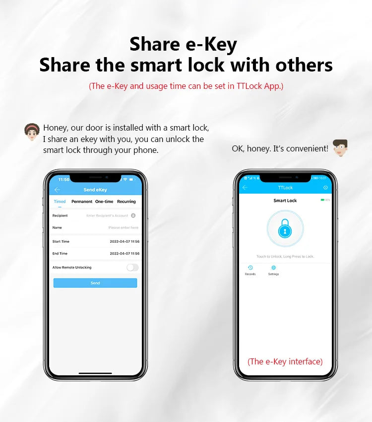 Serrure de porte intelligente électronique sans clé, serrure à empreintes digitales, étanche, Tuya, télécommande WiFi, Bluetooth, carte d'application TTLock, code numérique