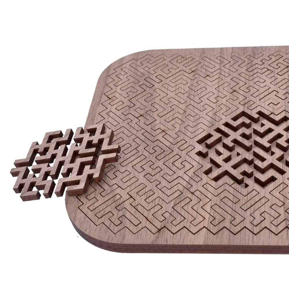 Puzzle en bois de haute qualité pour adultes, niveau Expert difficile, Puzzle Impossible, Puzzle Unique et stimulant, jeu de société en bois