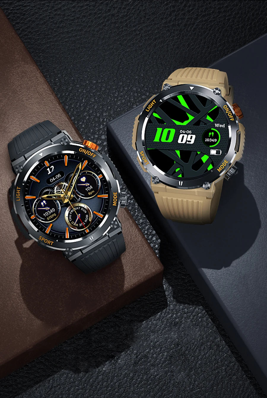 Montre connectée de sport pour hommes, écran tactile HD 2023x360, étanche, surveillance de la santé, appel Bluetooth, nouvelle collection 360