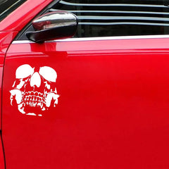 Autocollant de décoration imperméable en forme de crâne pour voiture, accessoires extérieurs de motos Automobiles, décalcomanies en vinyle
