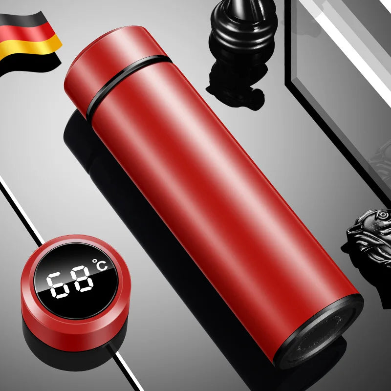Tasse Thermos intelligente en acier inoxydable 316, affichage de la température, contrôle tactile, bouteille d'eau isolée, séparation du thé, cadeau de noël