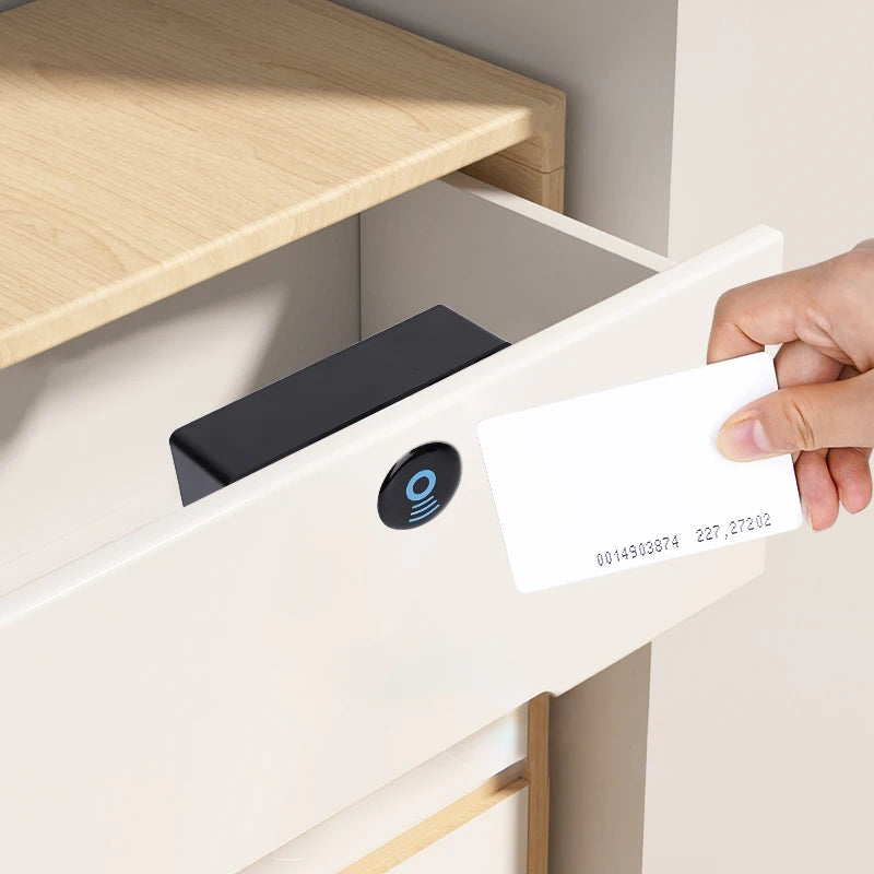 Serrures électroniques intelligentes, serrure d'armoire à capteur Invisible, serrure de porte intelligente numérique, carte IC EMID pour tiroir, quincaillerie d'armoire