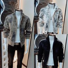 Veste de marque à la mode pour hommes, nouveau modèle rétro décontracté à manches longues, Niche belle