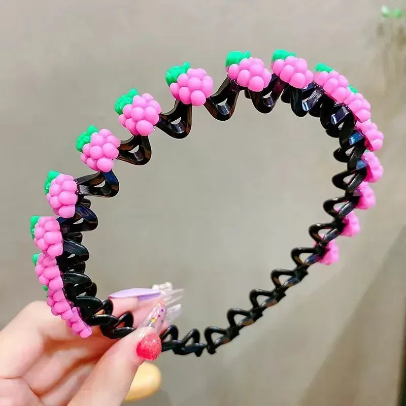 Accessoires de cheveux pour filles cravates bandeaux bande Bandeaux Scrunchie Bandana mode Haarband coréen diadème Cheveux Fille enfants mignon