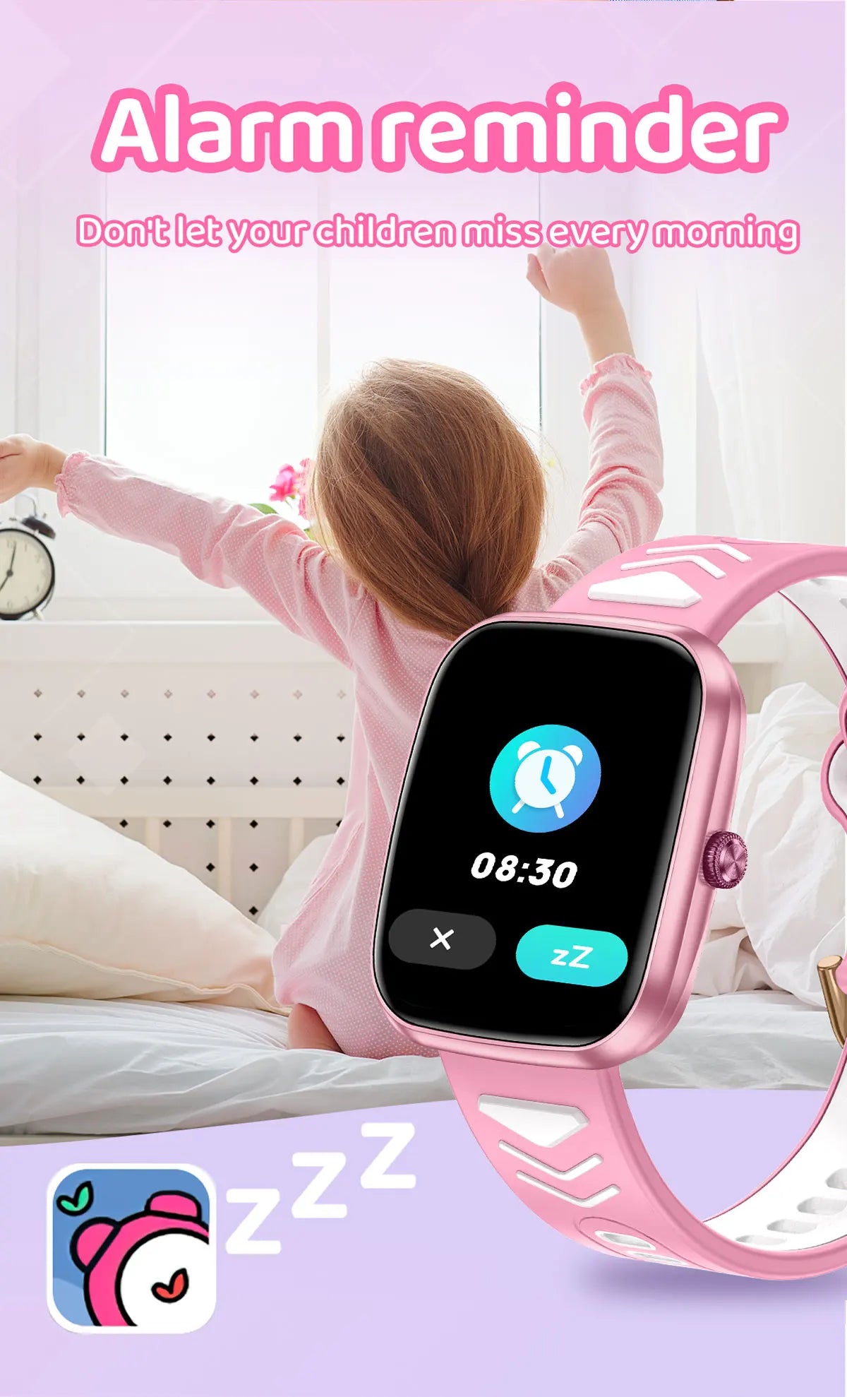 LIGE-Montre intelligente à écran tactile HD pour enfants, montre intelligente de jeux pour enfants, montre intelligente de musique, cadeau pour garçon et fille, IOS et Android, 2024