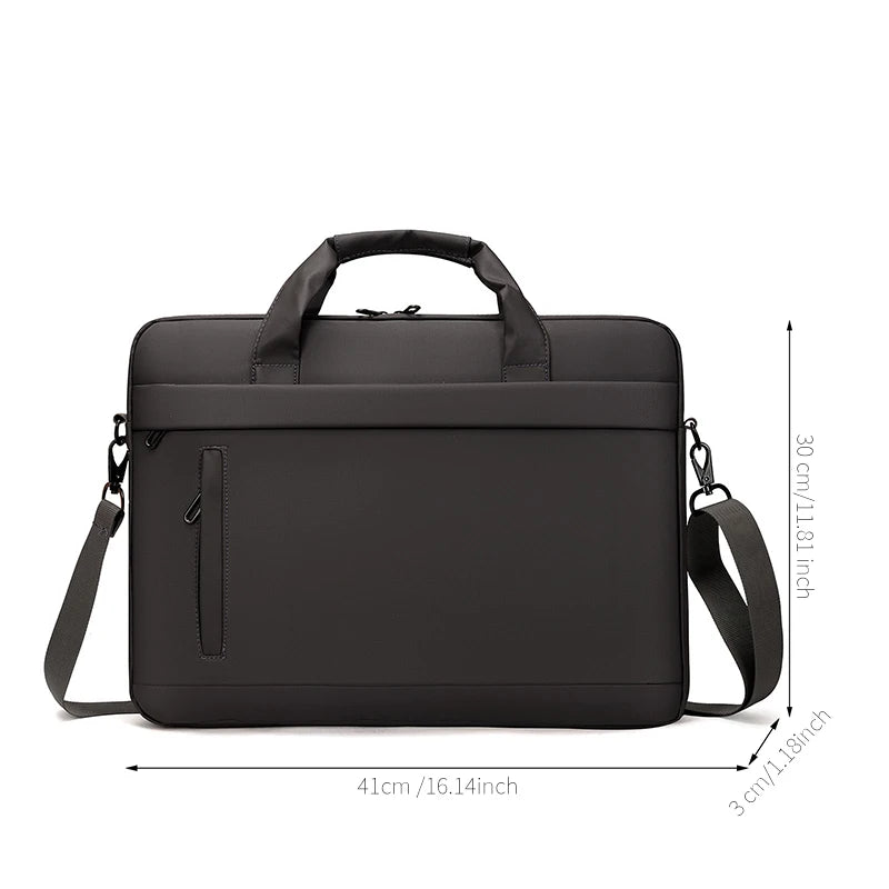 Sac pour ordinateur portable 15,6 pouces pour vêtements de travail quotidiens et sac à main de travail pour hommes et femmes