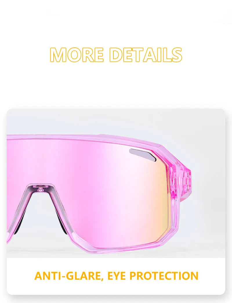 SCVCN mode enfants lunettes de soleil enfant sport lunettes garçon en plein air course patinage à roulettes lunettes de soleil fille vtt cyclisme lunettes