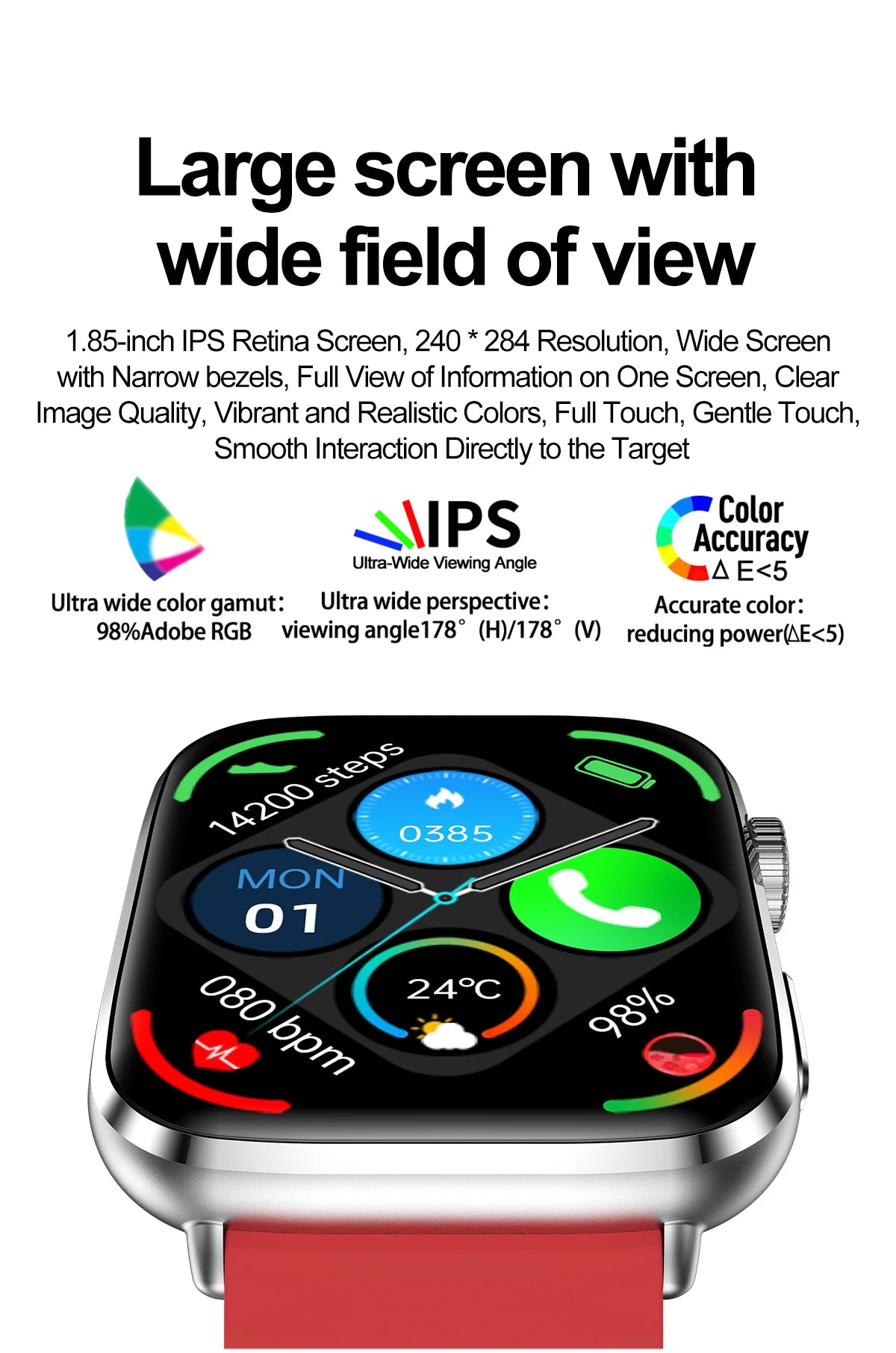Montre intelligente montre Version mondiale hommes femmes HD AMOLED affichage fréquence cardiaque Bluetooth appel GPS piste étanche sport montres intelligentes