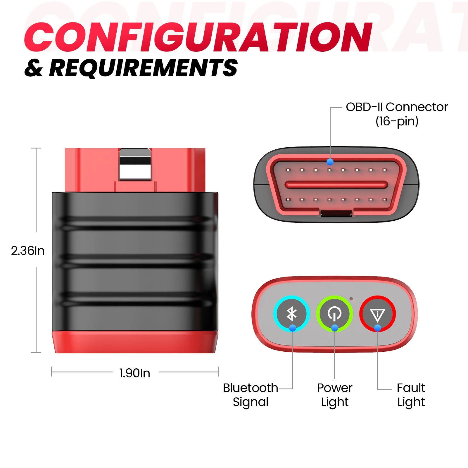 THINKCAR THINKDIAG MINI Auto OBD2 Bluetooth Scanner Full System Diagnostic Tool for All Cars - Free Lifetime Car Diagnostic Scan Tool
