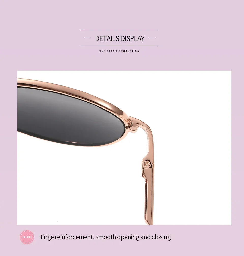 Lunettes de soleil mignonnes pour enfants, monture métallique, mode filles, lunettes de cyclisme en plein air, lunettes de fête, fournitures de photographie