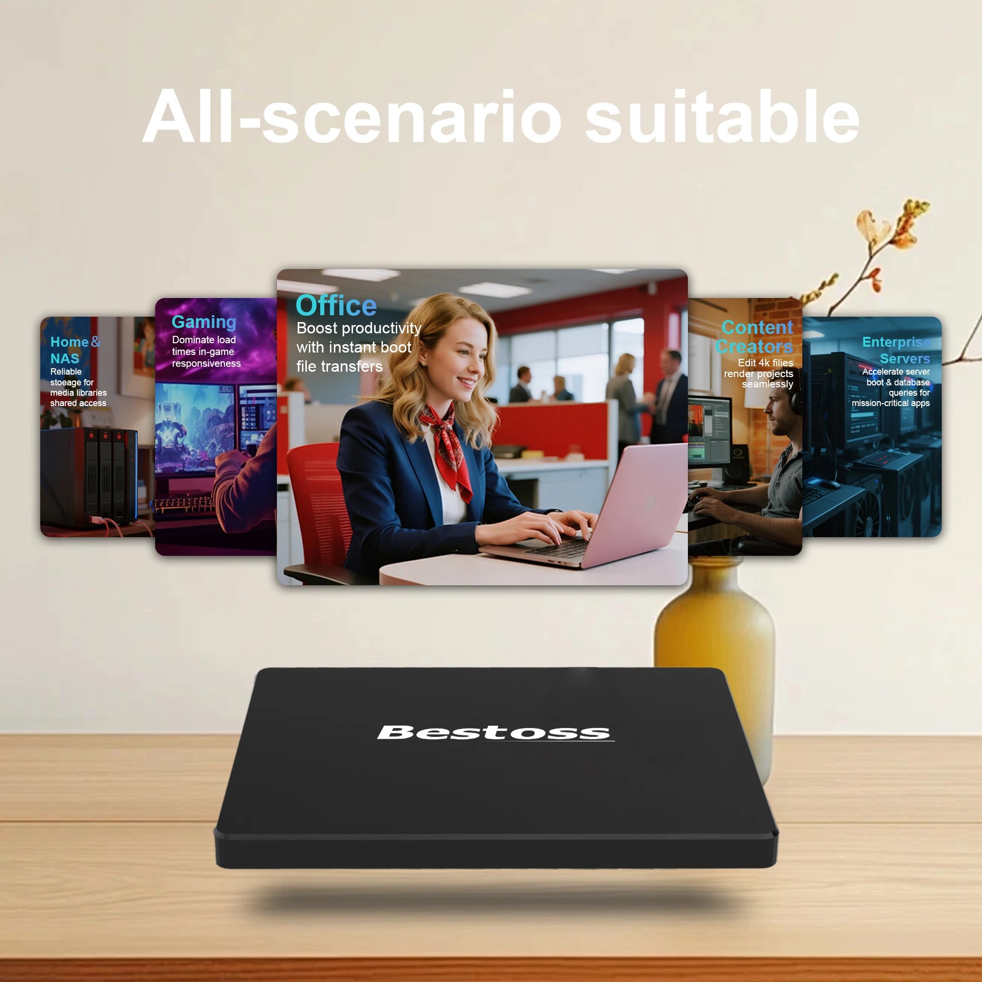 2.5" SATA3 SSD Hard Drive 120GB 240GB 1TB 512GB 128GB 256GB 2TB 4TB Internal Solid State Drive for Laptop Bestoss