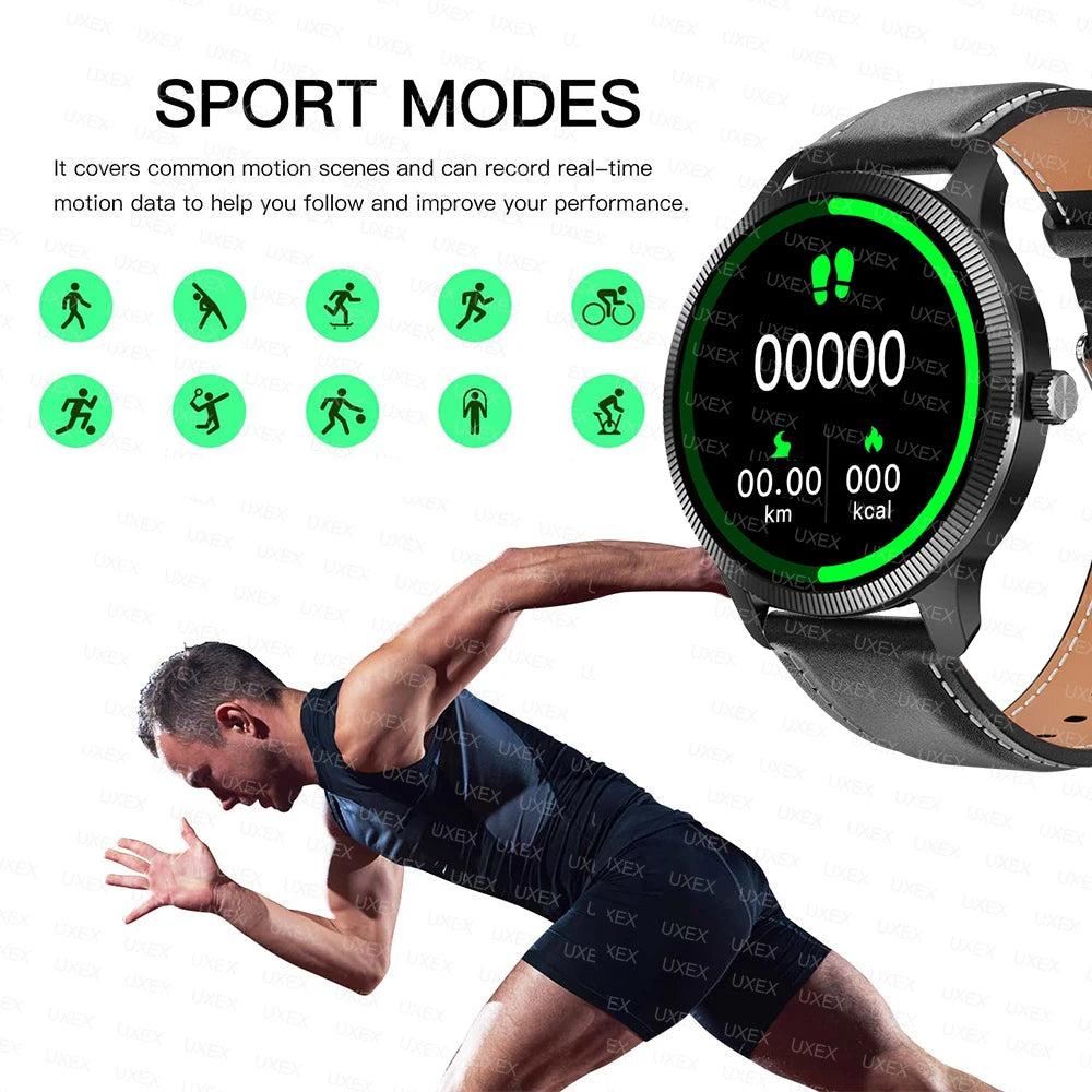 2025 nouvelle montre intelligente d'affaires hommes 1.3 HD 360*360 AMOLED traqueur de santé offres de photos personnalisées aujourd'hui cadeau Assistant vocal montre mâle