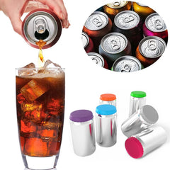 Couvercles de canettes de boissons réutilisables, couvercles de canettes de boissons, protecteurs de couvercles de Soda, bouchon de bouteille d'étanchéité en Silicone, couvercle d'étanchéité anti-fuite