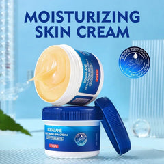 Crème au Squalane ultra-nourrissante pour peaux sèches et rugueuses, hydratant en profondeur, prévient les fissures, la sécheresse, rafraîchissante mais non grasse