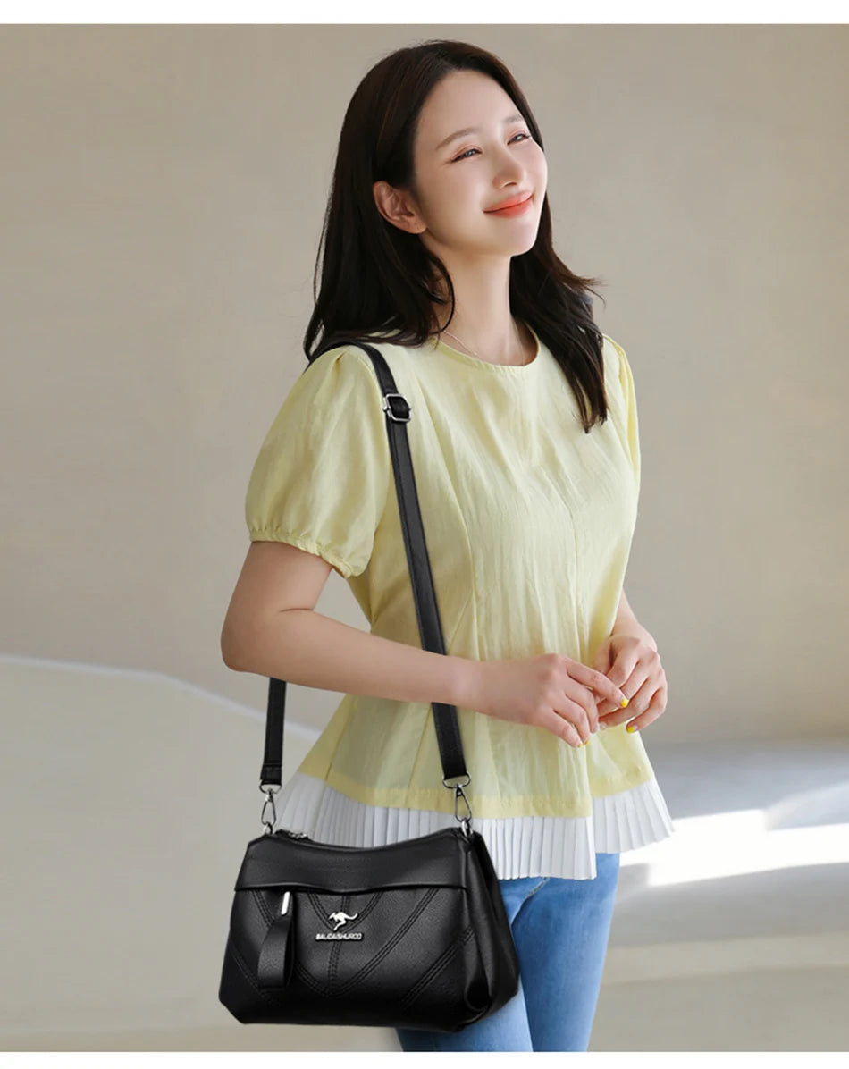 Haute qualité femmes Sac à bandoulière en cuir sacs à Main de luxe femmes sacs concepteur épaule sacs à bandoulière pour femmes Sac A Main 2025