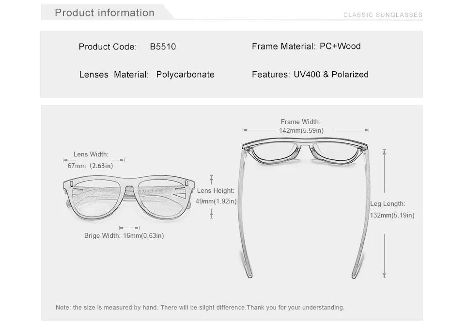 KINGSEVEN hommes lunettes de soleil en bois femmes polarisées rétro lunettes de soleil bois Oculos de sol