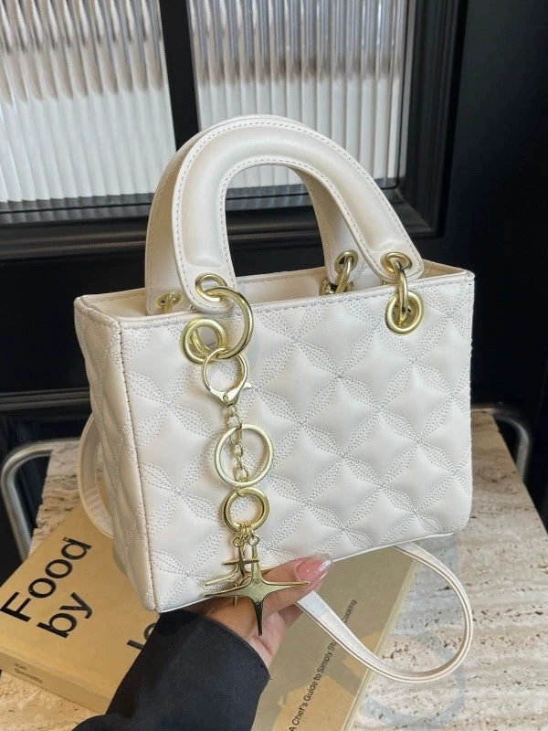 Small Premium Western Style Bag, New Shoulder Bag, Fashionable Embroidery Thread, Versatile Concubine Handbag 