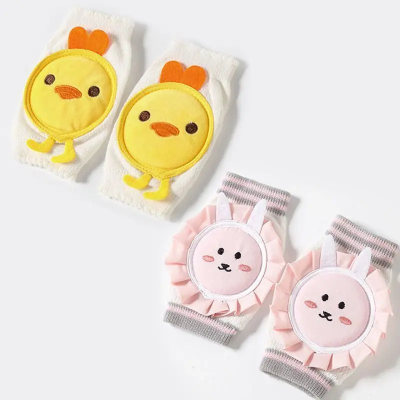 Bee Lion coton fraise jambières nourrissons genou soutien bébé genouillères enfants genou protecteur ramper coude coussin
