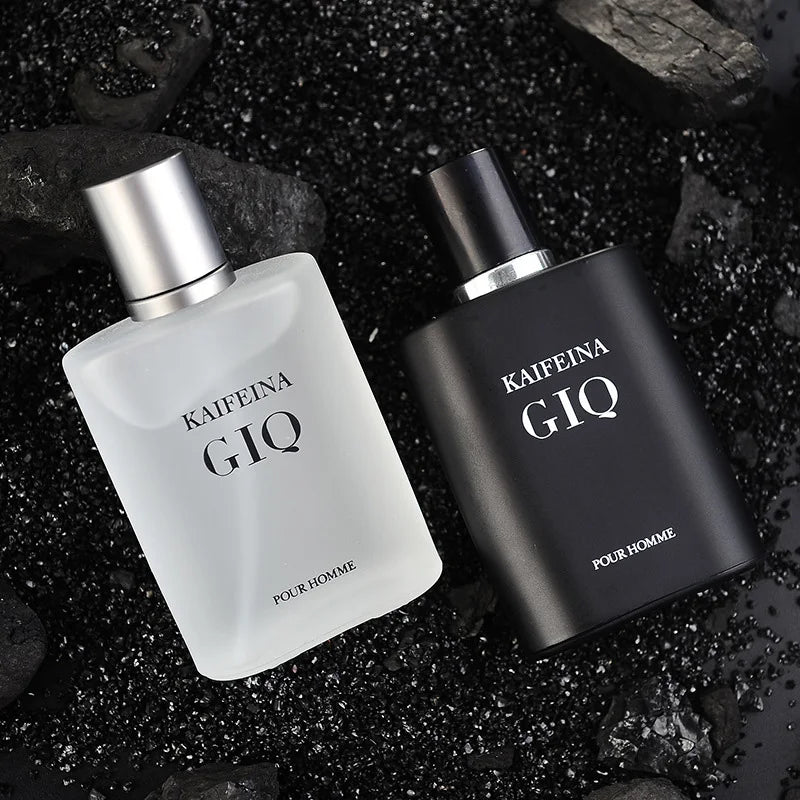 Amant noir pour hommes Cologne bois mélangé bois De santal Eau De Toilette parfum rafraîchissant longue durée déodorant parfum charmant