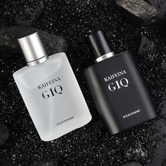 Amant noir pour hommes Cologne bois mélangé bois De santal Eau De Toilette parfum rafraîchissant longue durée déodorant parfum charmant