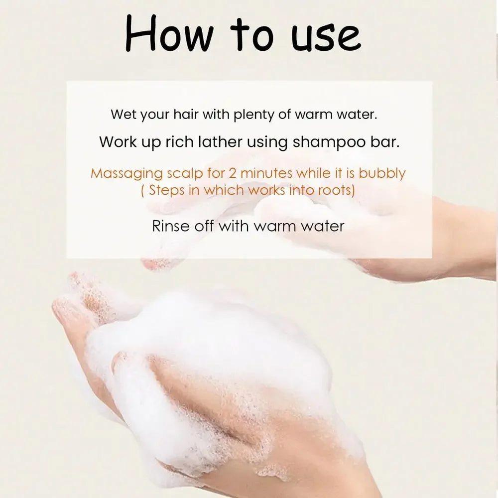 Shampoing au riz biologique, barre de savon, savon revitalisant sans huile, protéines d'eau de riz, nourrissant, Anti-perte, pour la croissance des cheveux