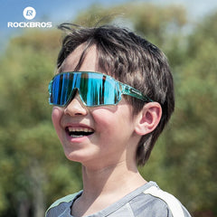 ROCKBROS lunettes de soleil enfants filles garçons lunettes polarisées/photochromiques enfants lunettes Protection UV lunettes lunettes