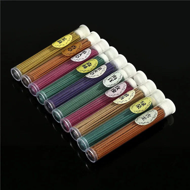 Bâton d'encens naturel fait à la main, bâtons d'aromathérapie, 50 bâtons par boîte, bois de santal, lavande, méditation, encens de chambre à coucher