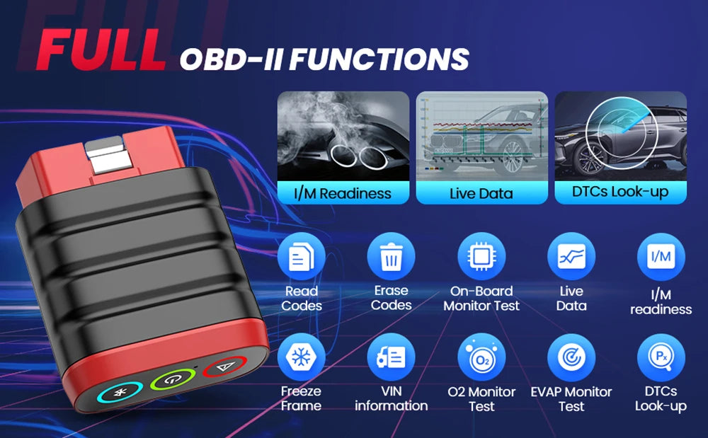 THINKCAR ThinkDiag Mini Scanner automobile OBD2, outils de Diagnostic de voiture, lecteur de Code OBD, diagnostic de tous les systèmes, mise à jour gratuite à vie