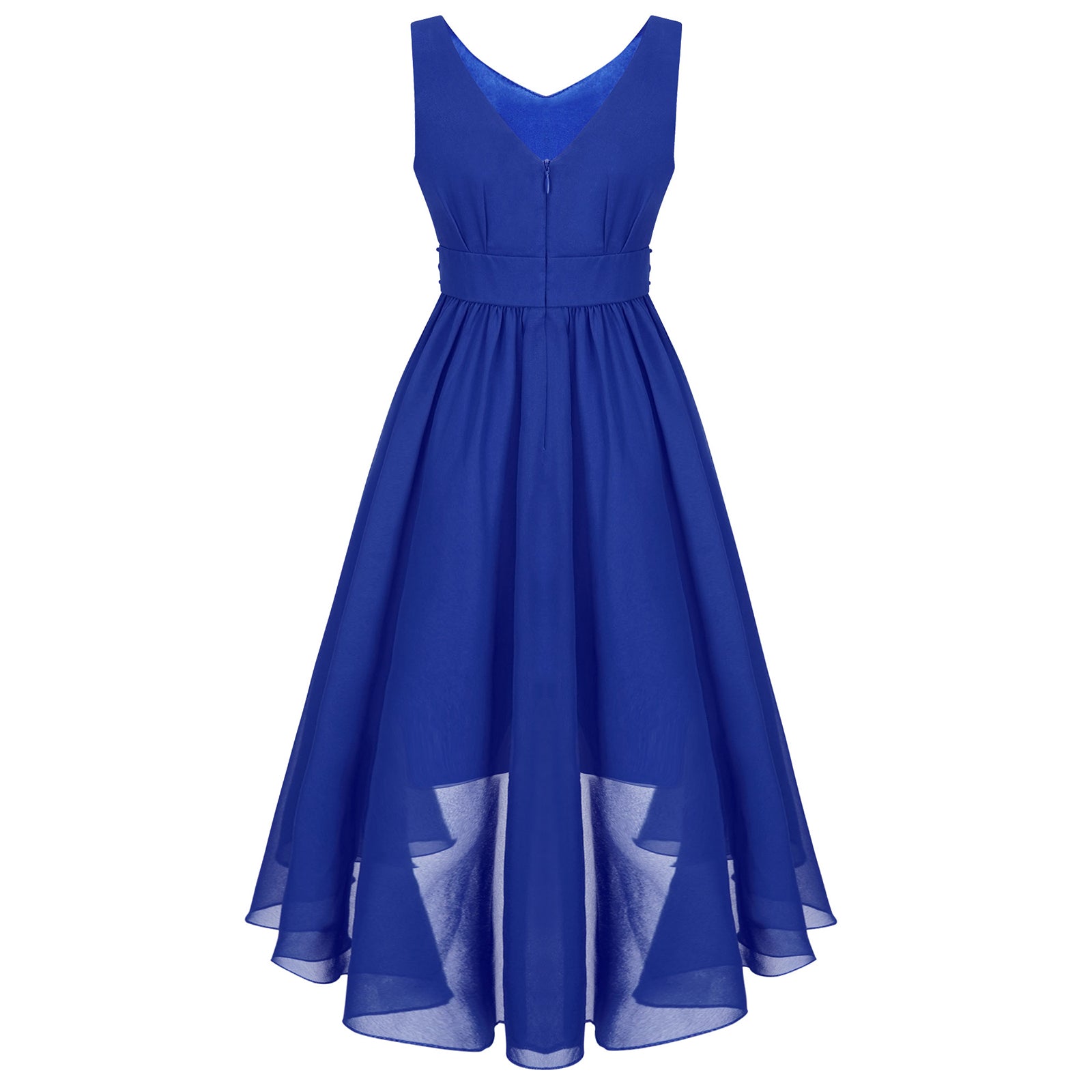 Robe perlée pour filles, élégante, brillante, rose, pour adolescentes, pour cérémonie de première Communion, ourlet Hi-Lo, fleur de demoiselle d'honneur