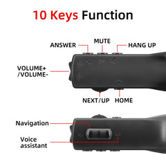 10 touches de contrôle automatique, boutons de volant de voiture multifonctionnels, télécommande Audio de voiture, Navigation GPS, DVD Android