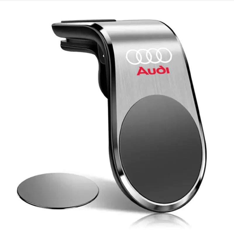 Support de téléphone magnétique pour voiture, support à Clip pour Audi RS S Line A3 A4 A5 A6 A7 Quattro Q2 Q3 Q5 Q7, accessoires de voiture
