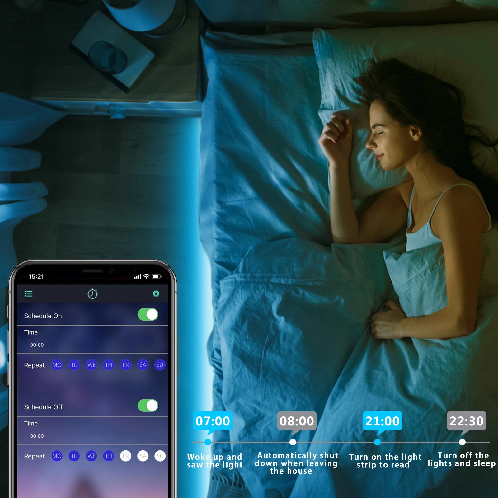 5V USB RGB néon LED bande Bluetooth App avec télécommande étanche néon bande RGB bande pour la décoration de la pièce à la maison éclairage