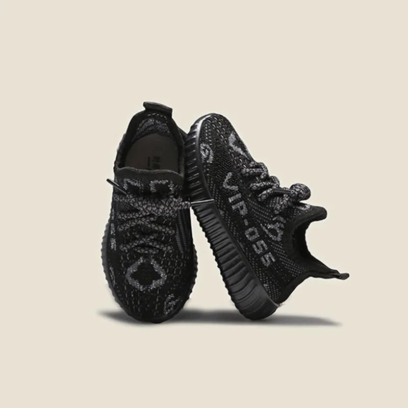 Baskets confortables et élégantes pour enfants, chaussures souples en maille respirante, légères à lacets, décontractées, pour garçons et filles, printemps-automne 2024