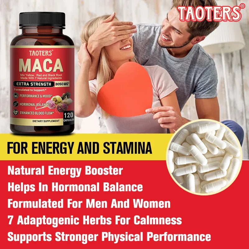 Supplengendrà maca root extract to support energy, endurance and athletic performance, mood and energy