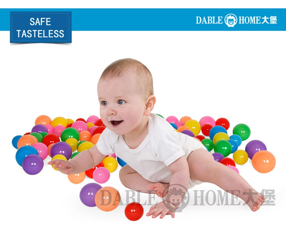 Balle de Sport en plein Air écologique piscine d'eau océan vague balle 50pcs 5.5cm Stress balle d'air jouets drôles pour enfants enfant Ballenbak