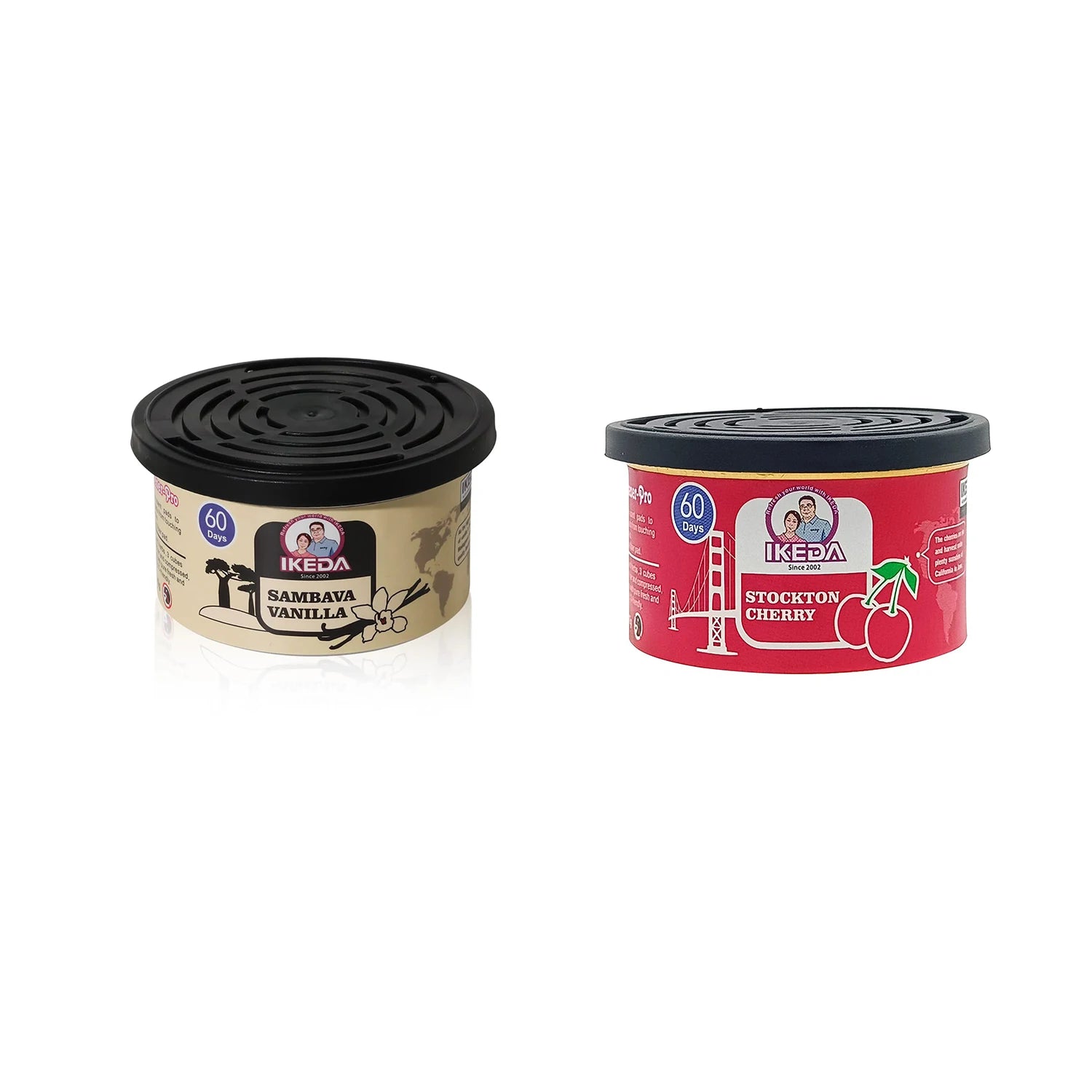 Désodorisant pour voiture Lot de 2 canettes parfumées bio |   sérum déodorant |   Longue durée |   parfum fort |   armoire domestique