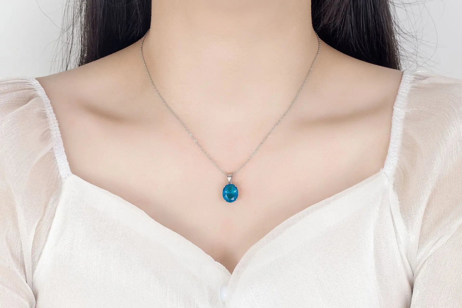 ElassorZkeys-Ensembles de bijoux en argent regardé 925 pour femmes, bague, collier, boucles d'oreilles, accessoires de luxe, offres