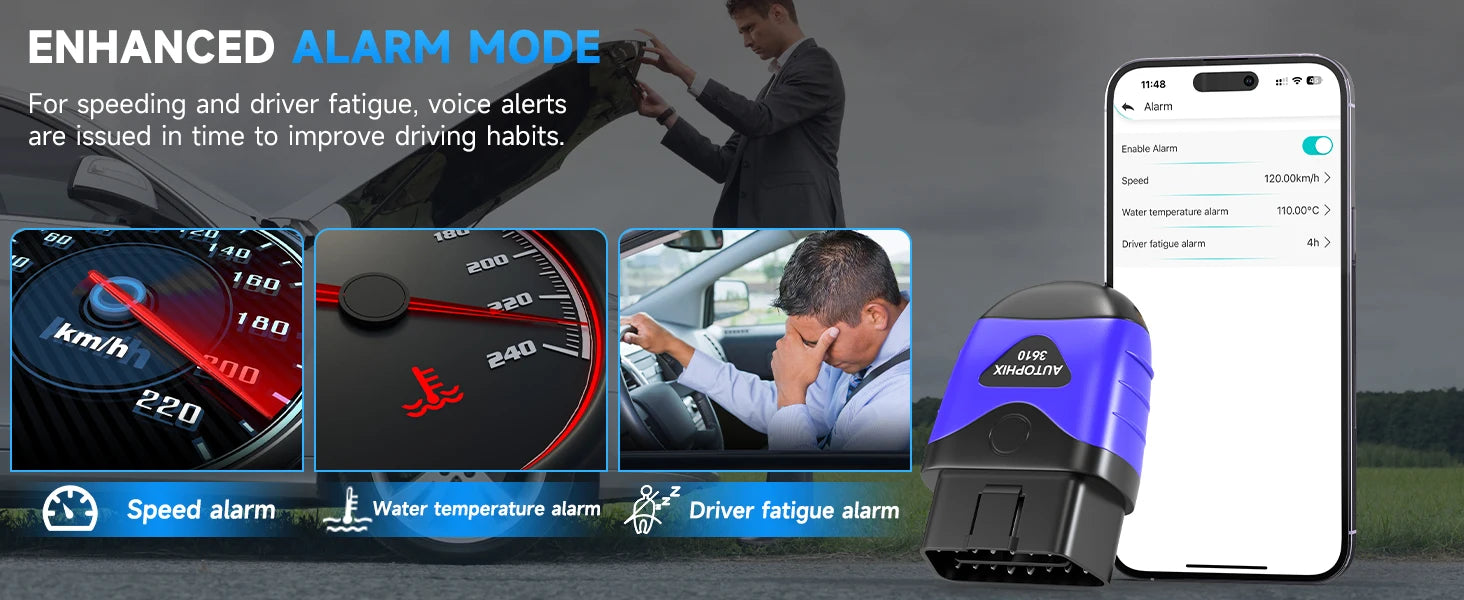 AUTOPHIX 3610 outil de Diagnostic Bluetooth pour VAG VW Audi Skoda SEAT 12V voitures système complet OBD2 Scanner lecteur de Code ABS SRS EPB