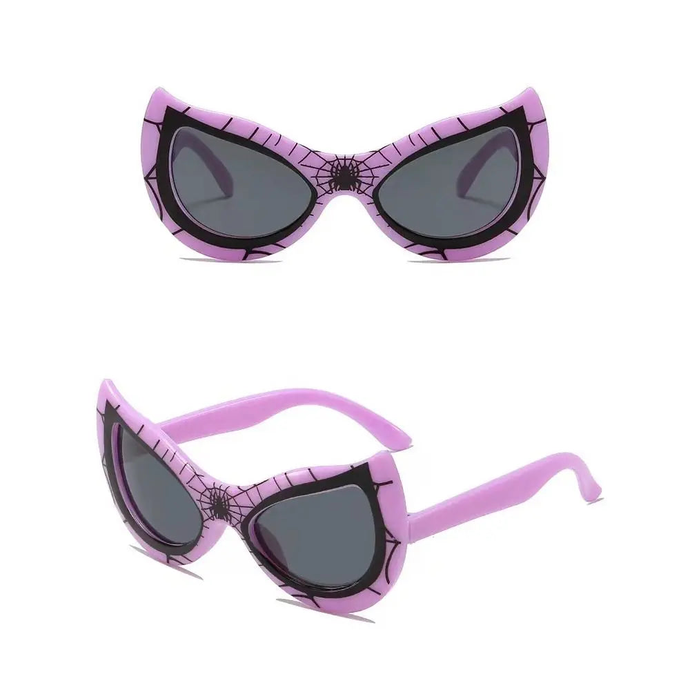 Lunettes de soleil pour enfants, lunettes de soleil de dessin animé à la mode, lunettes pour enfants bloquant les UV