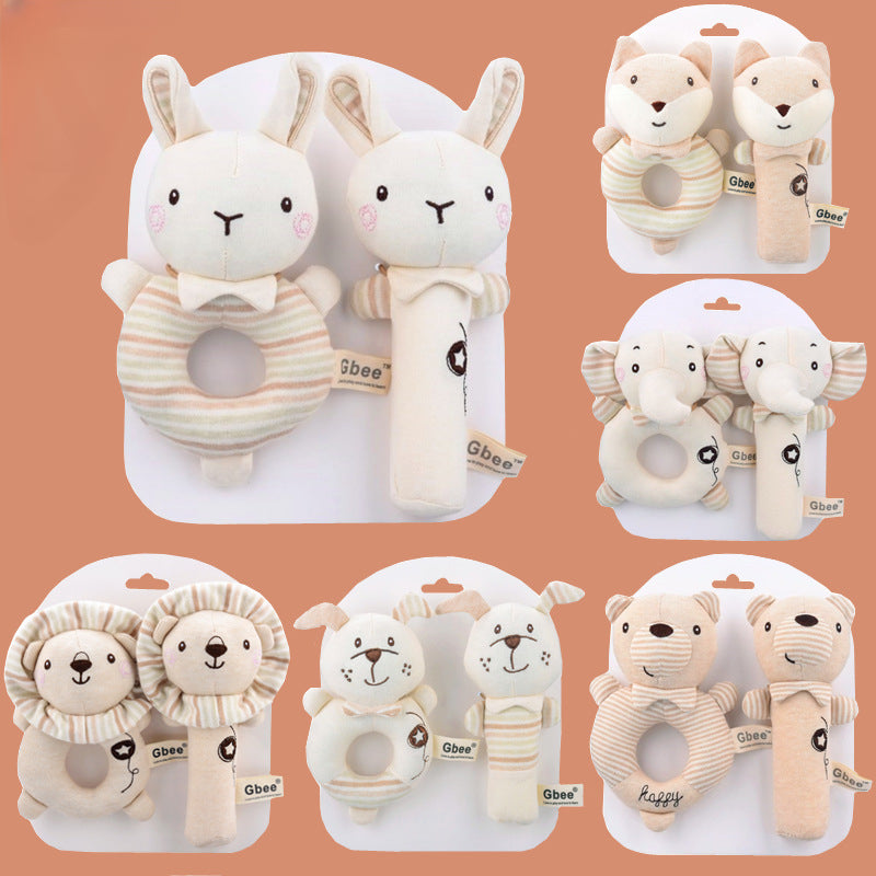 Hochets pour bébé doux dessin animé mignon en peluche animaux hochets jouets enfant clochettes éducatives doux enfant en bas âge bébé confort jouets игрушки для