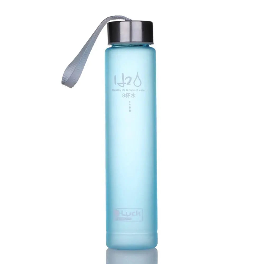 Bouteille d'eau conviviale rée en plastique pour filles et garçons, bouilloire de sport portable et étanche, 280ml
