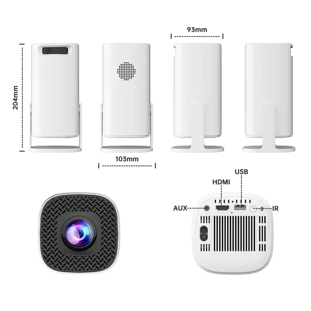 Projecteur de jeu 3D P30MAX, Console de jeu vidéo rétro, contrôleur sans fil 4K ULTRA HD, plug and play, Android11 BT5.0, cinéma maison 720P