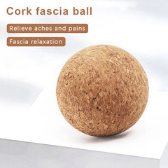 Boule de Massage en liège, Massage du dos, masseur de pieds, boule de Yoga, thérapie de libération de Tension, balle myofasciale, relaxation des Muscles, Point de déclenchement