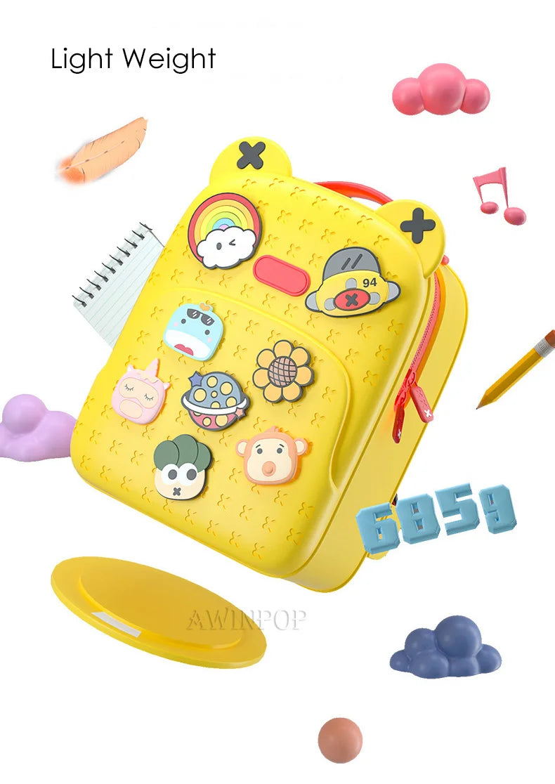 Sac à dos d'école étanche pour fille et garçon, à motif de dessin animé, à la mode, pour la maternelle, Kawaii, cadeau