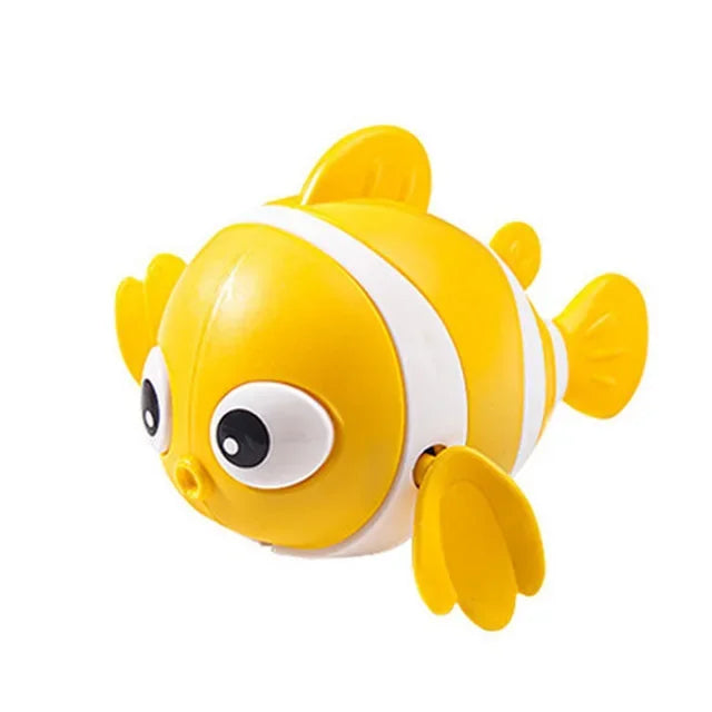 Jouets de Bain pour Bébé, Poisson de Natation Mignon, Animal de Dessin Animé Flottant, Jeu d'Eau Classique, pour les Tout-Petits, Tendance