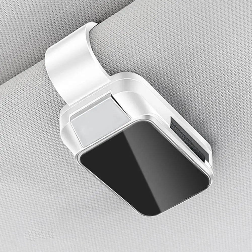 Clip pour lunettes de soleil de voiture, porte-lunettes pour pare-soleil, porte-billet, Clips de rangement stables, cintre pour lunettes, accessoires d'intérieur de voiture