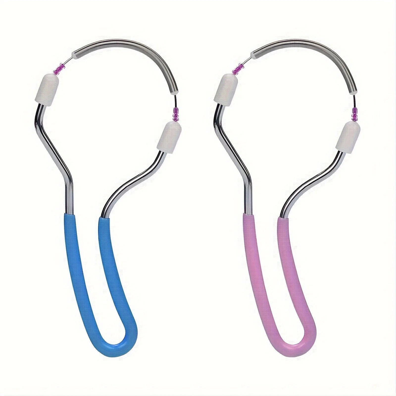 Facial hair remover for women, removes unwanted hair on the upper lip, chin, face, portable spring hair remover for smooth skin