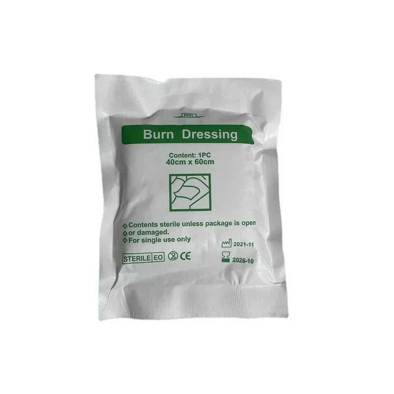 Burn dressing, sterile compressed gauze, burn dressing, wound care, anti-infection, antibiotic ointment, gel, burn first aid kit