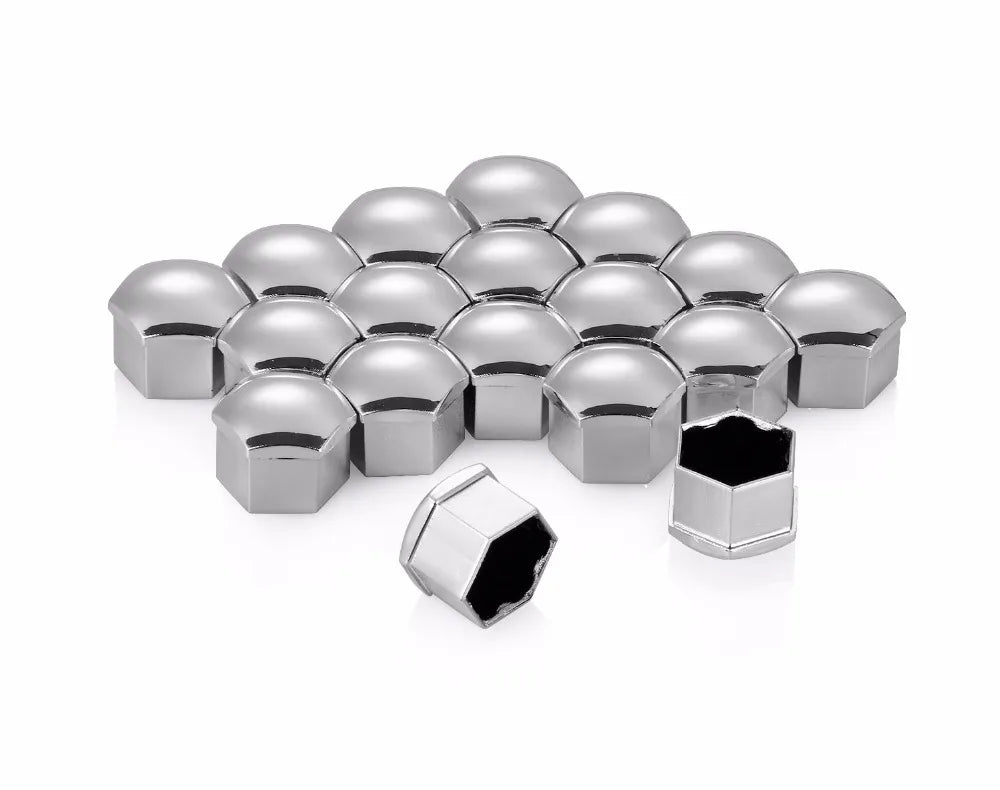 Couvercles universels d'écrou de roue de voiture en plastique, capuchons de 2,2 pour Audi A3, A4, B8, B9, A5, Q3, Q5, Q7, Horizon, A7, accessoires automobiles, 17mm, 20 pièces